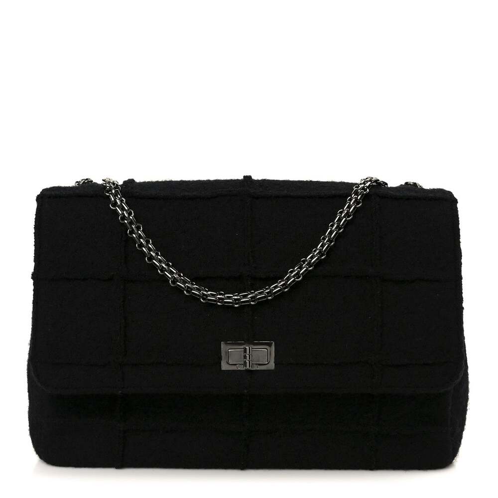 Chanel Wool Jumbo Chocolate Bar #250237C19B